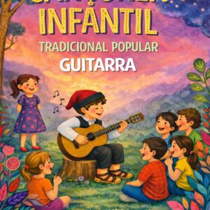 Llibre de partitures de guitarra infantil popular tradicional