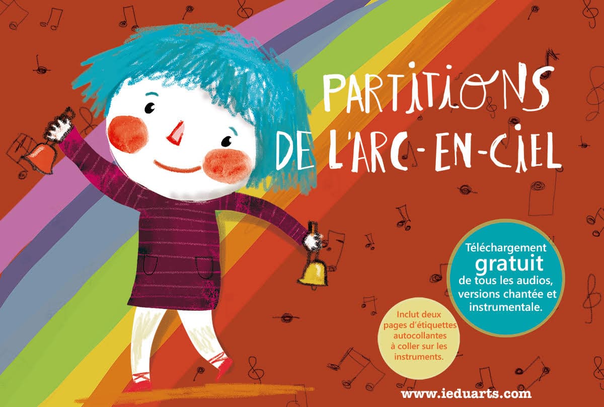 partitures infantils en francès amb colors