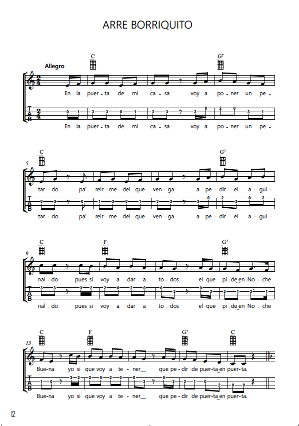 Cancionero de Villancicos para Ukelele (Nivel Fácil) - Imatge 4