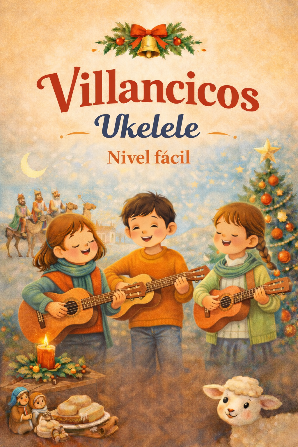 Cancionero de Villancicos para Ukelele (Nivel Fácil)