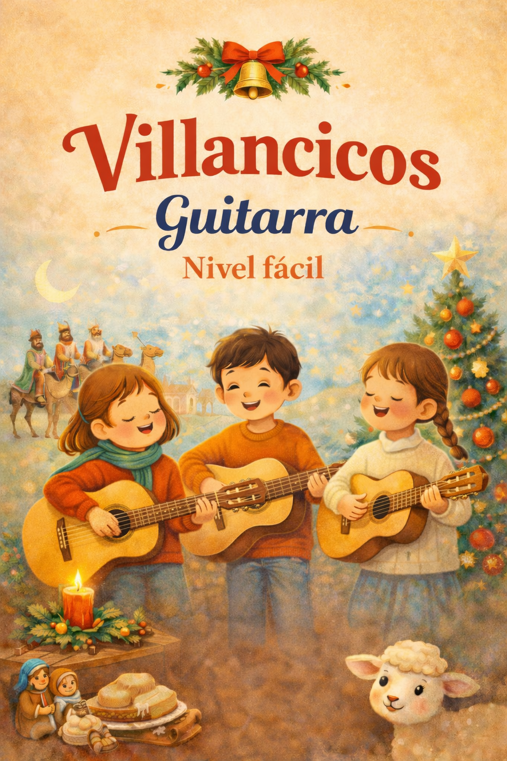 Cancionero de Villancicos para Guitarra (Nivel Fácil)