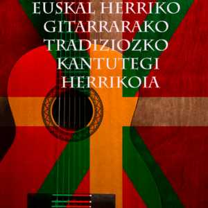 Portada d’un cançoner musical en euskera amb partitures adaptades per a infants i aprenentatge musical inicial