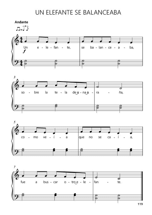 Cancionero popular infantil para piano - Imatge 4