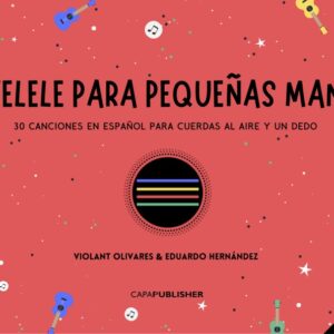 mètode d’ukelele per a nens amb partitures de colors