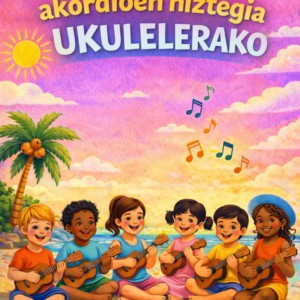 EUS Portada El meu primer diccionari d'acords d'ukelele edició basc euskera