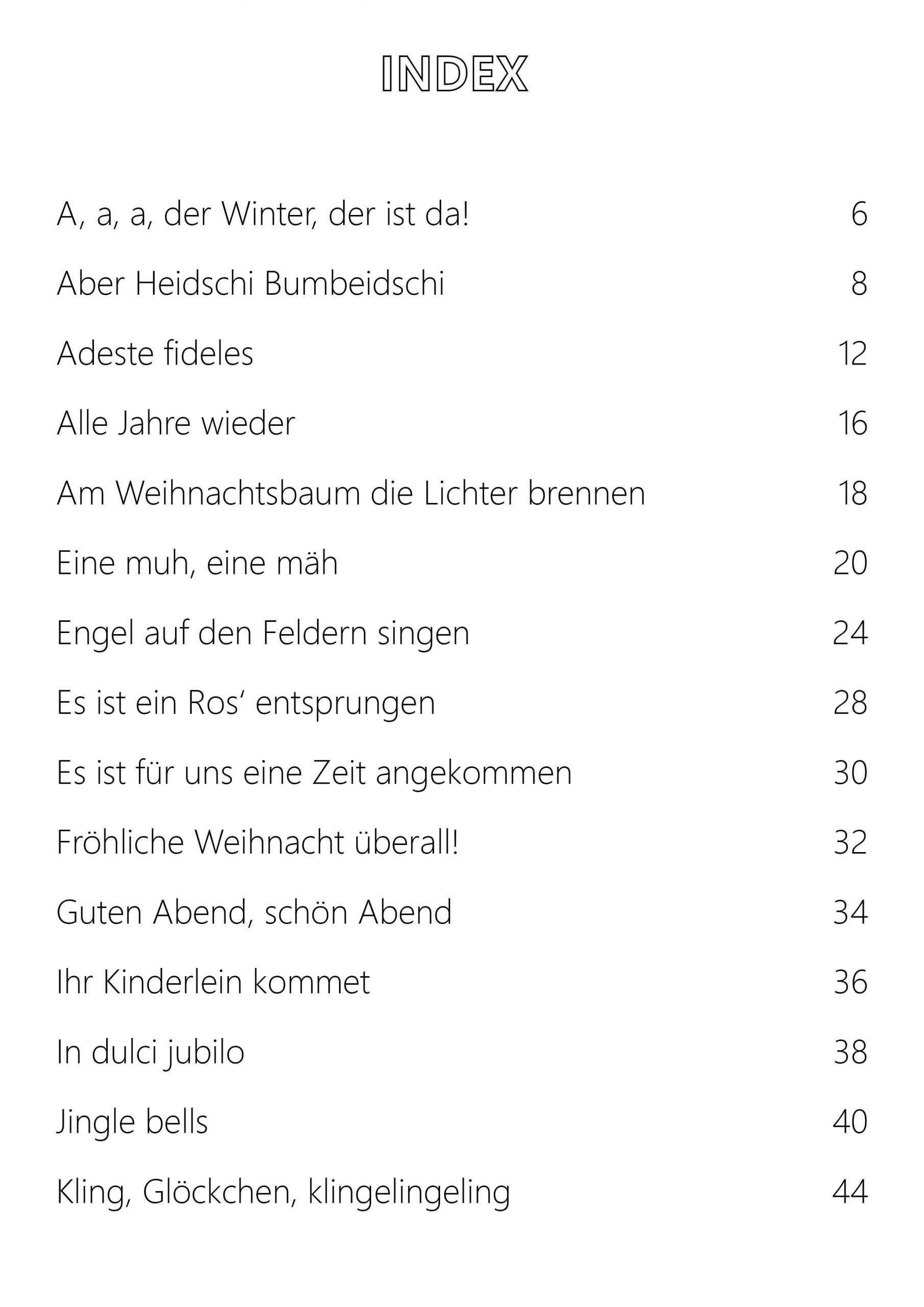 Beliebtes traditionelles Weihnachtsliedbuch für Ukulele - Imatge 3