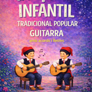 Llibre de partitures de guitarra Amb Acords i Lletra CapaPublisher