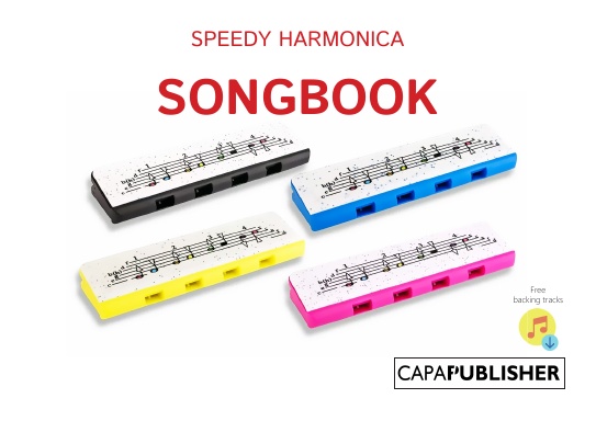 llibre pedagògic d’harmònica infantil Speedy