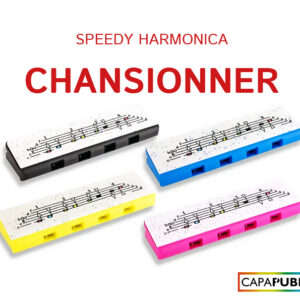 Cançoner Speedy d’harmònica amb cançons infantils franceses per a infants i principiants