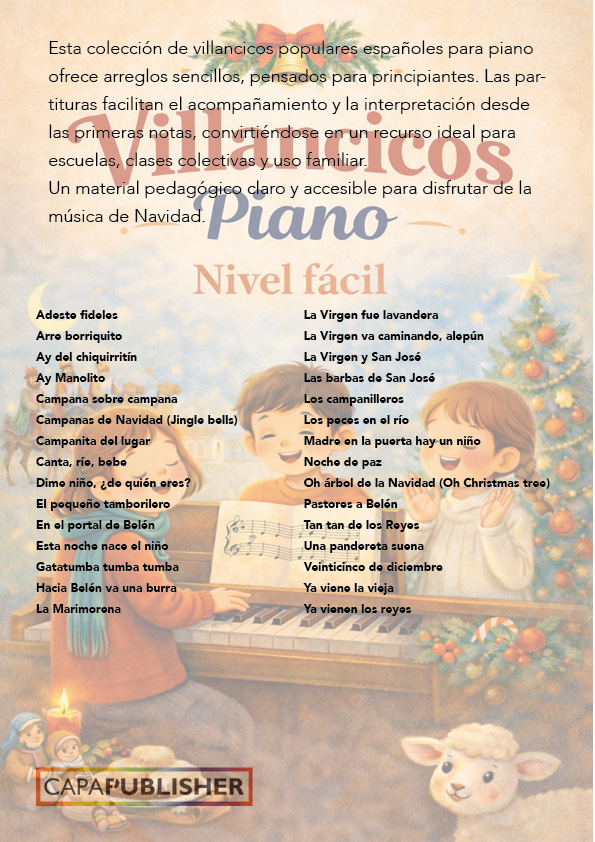 Cancionero de villancicos para piano - Imatge 2